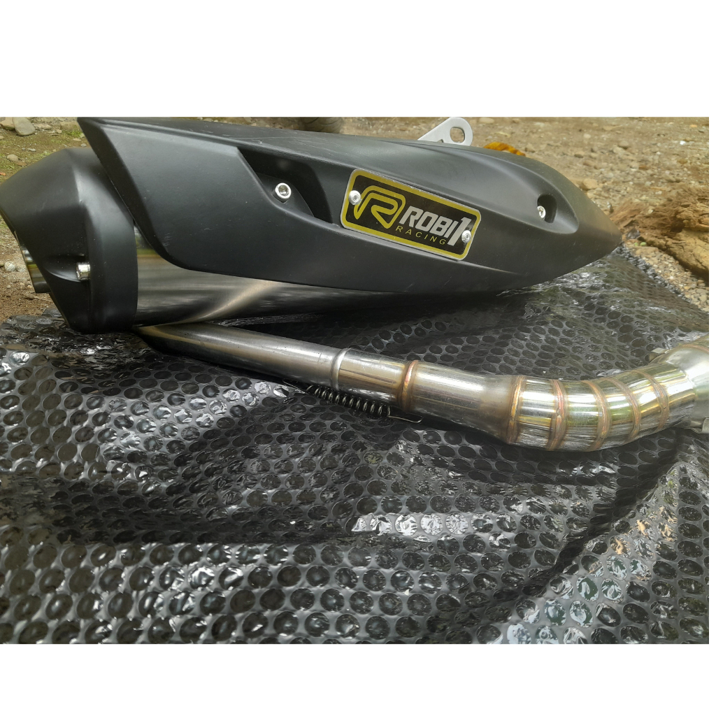 Jual Knalpot Rob1 Racing Suara Bass Adem cocok untuk Nmax Aerox Pcx ...