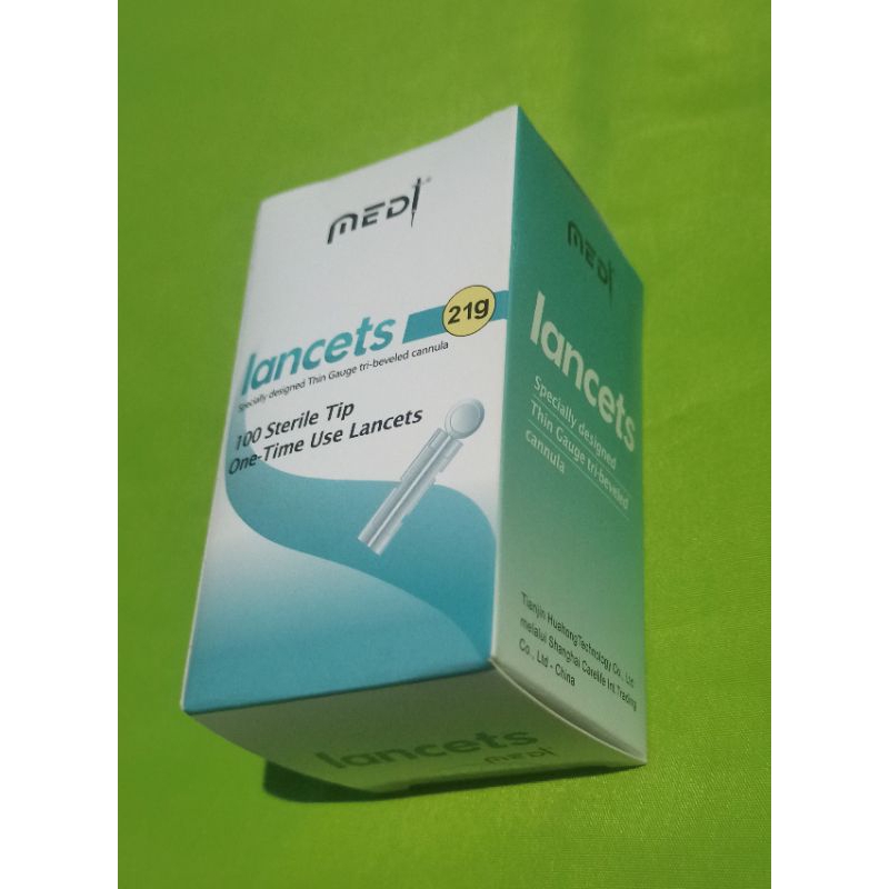 Jual Jarum Bekam Steril isi 100 Biji / Blood Lancet Medilance 21G ...