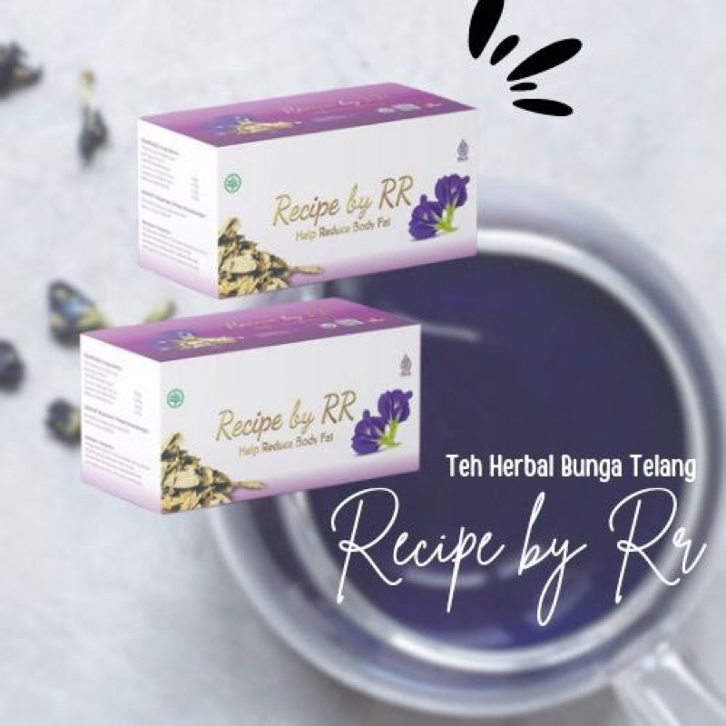 Jual Teh Pelangsing Herbal Recipe by RR | Shopee Indonesia