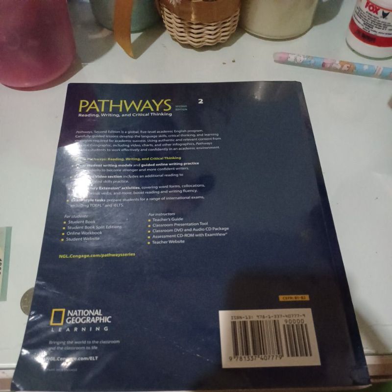 Jual Pathways Reading Writing and critical thinking second edition ...