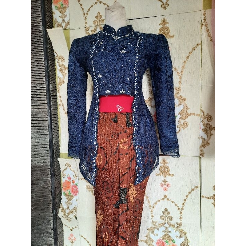 Jual Ready Bisa Cod Kebaya Sangpen Sangahai Kutu Pendek Bisa Reques Warna Dan Size Shopee