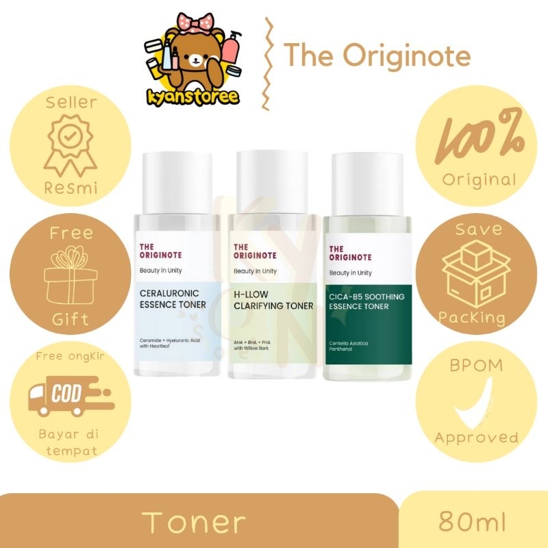 Jual THE ORIGINOTE TONER 80ML | Shopee Indonesia