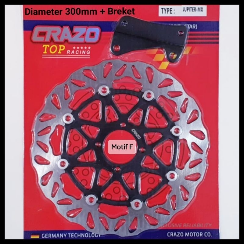 Jual PIRINGAN CAKRAM DISC BRAKE DEPAN LEBAR BESAR MOTOR JUPITER MX OLD