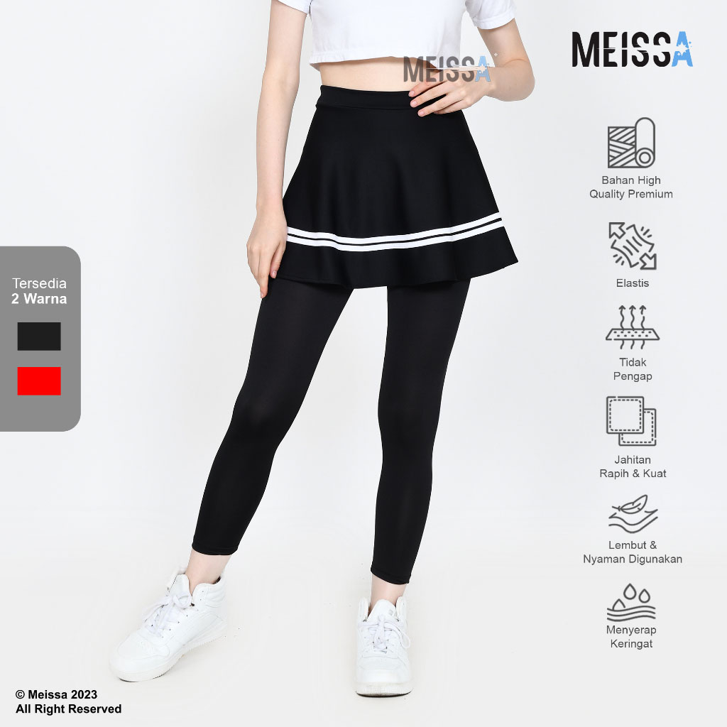Jual Legging Rok List Rok Sporty Gym Fitnes Jogging | Shopee Indonesia