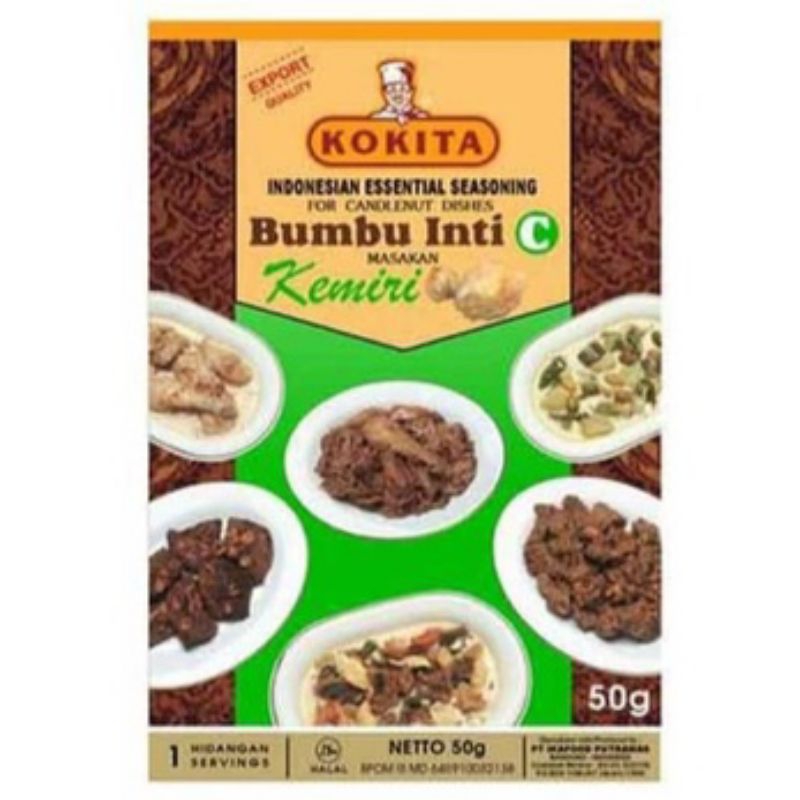 Jual Kokita Bumbu Inti C Kemiri Shopee Indonesia