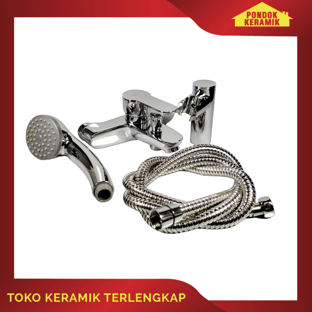 keran Bath Tub Shower Mixer / keran Panas Dingin Mago 1056 CR