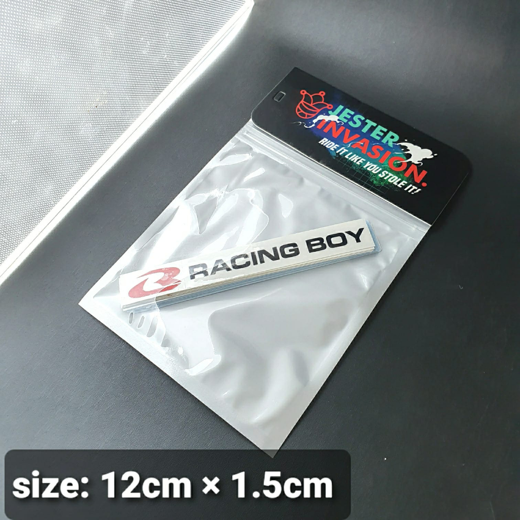 Jual stiker/sticker motor jdm cutting racing boy satuan | Shopee Indonesia