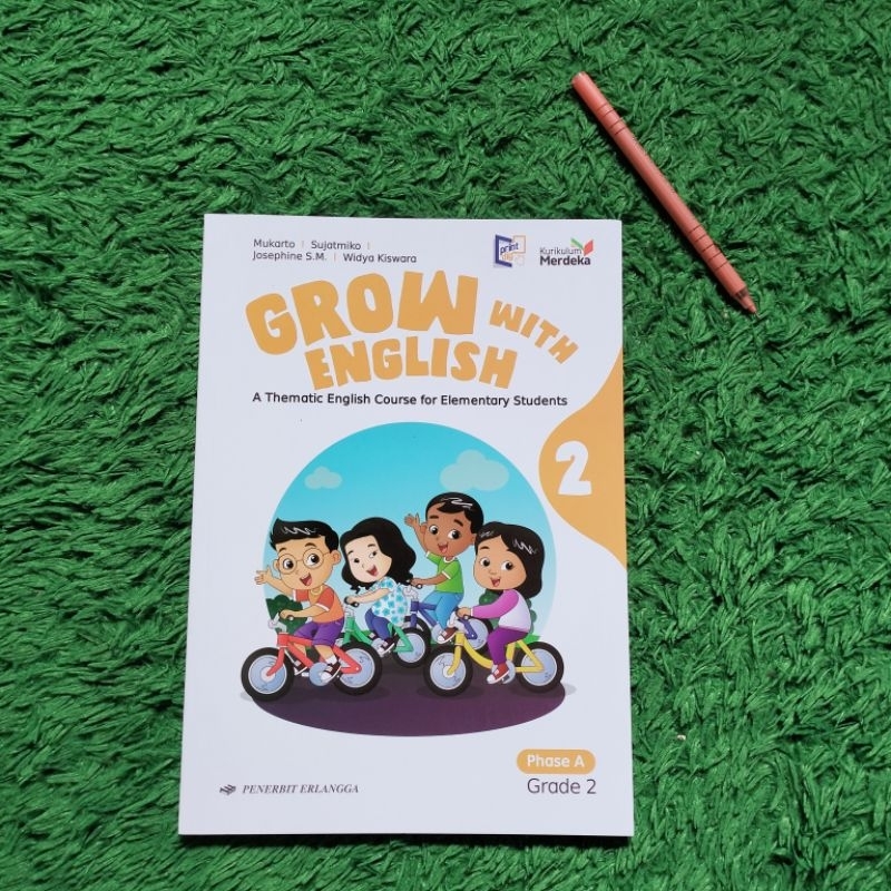 Jual ORIGINAL BUKU BAHASA INGGRIS GROW WITH ENGLISH KELAS 2 SD ...