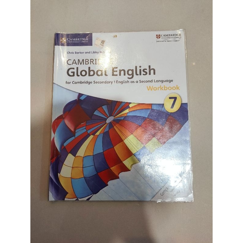 Jual cambridge global English workbook 7 original like new | Shopee ...