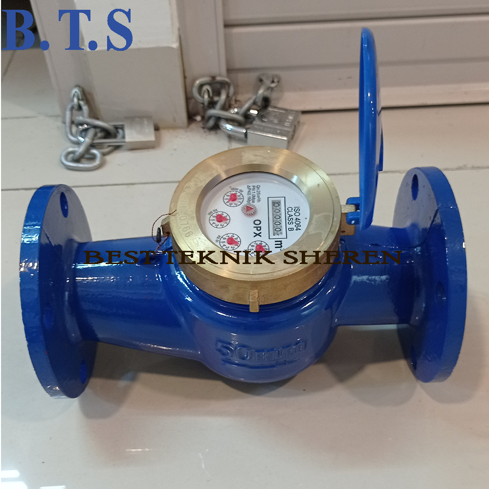 Jual Meteran Air 2 Inch / Water Meter Dn 50 / Flowmeter Air Bersih Opx ...