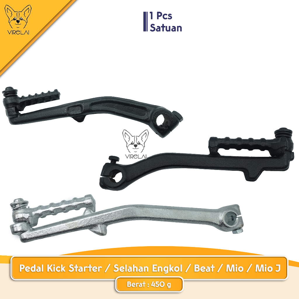 Jual Pedal Kick Starter / Selahan Engkol / Beat / Mio / MIo J [ISHIMA ...