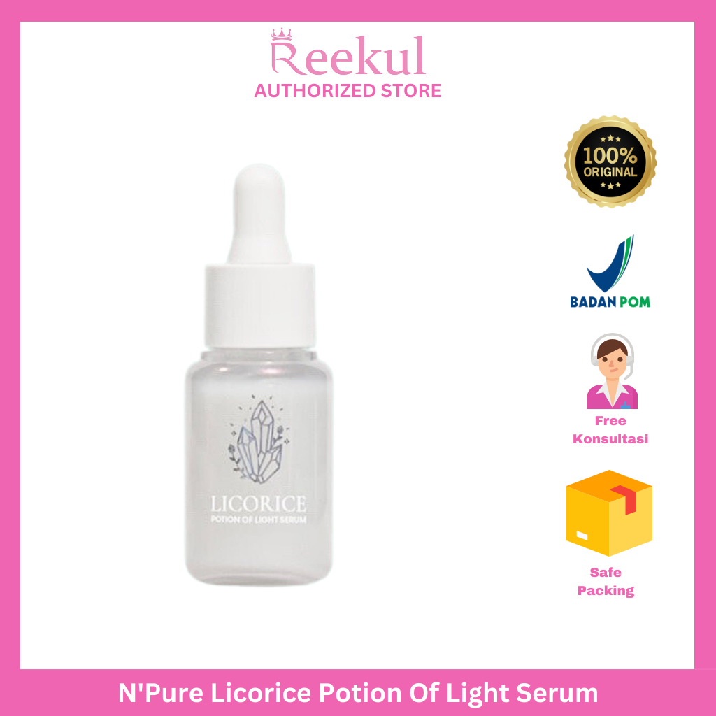 Jual Npure Licorice Potion Of Light Serum With Glabridin Mencerahkan
