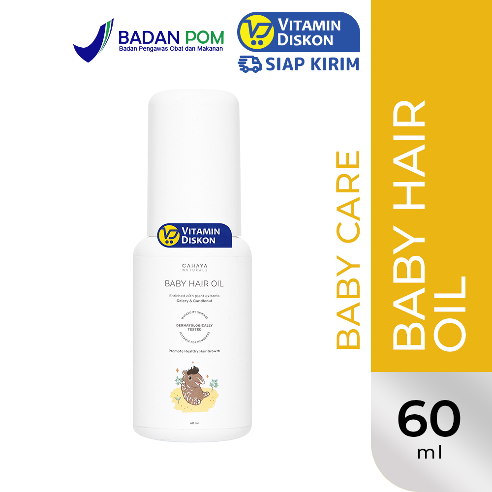 Jual CAHAYA NATURALS BABY HAIR GROWTH OIL 60 ML Shopee Indonesia
