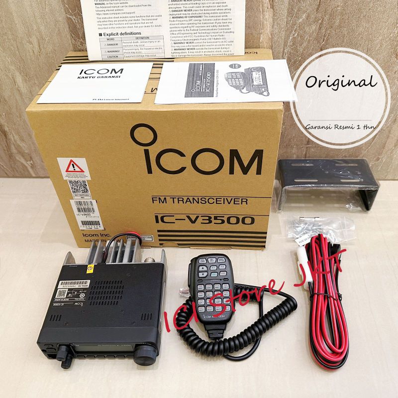 Jual Radio Rig IC V 3500 / IC V3500 Original Garansi resmi