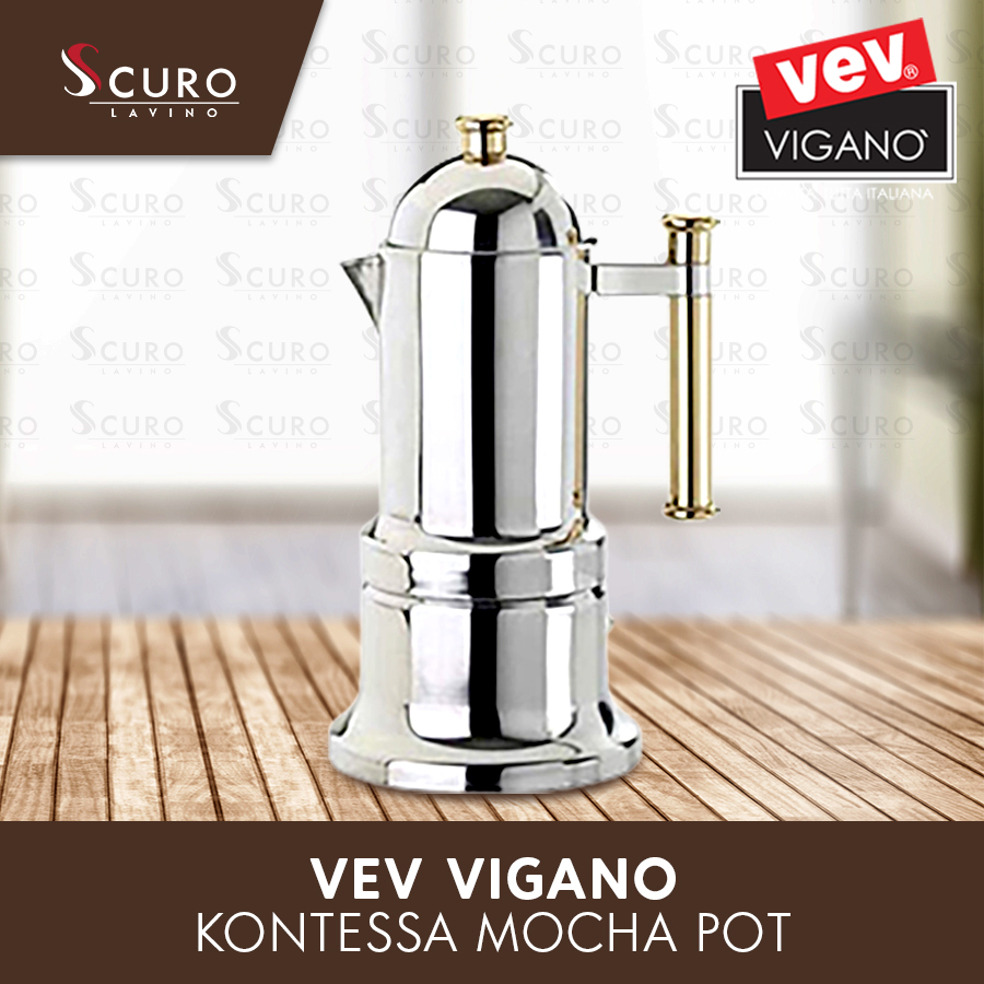 Jual Vev Vigano Kontessa Mocha Pot Coffee Maker Shopee Indonesia