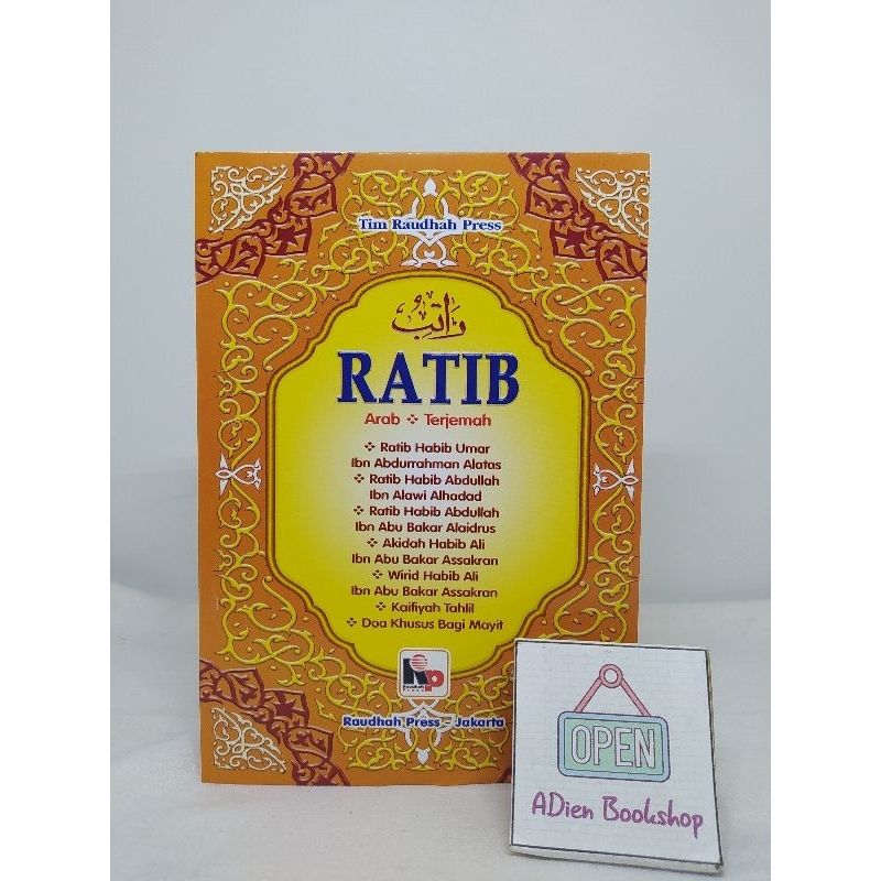 Jual BUKU RATIB DAN TERJEMAH RAUDHAH PRESS | Shopee Indonesia