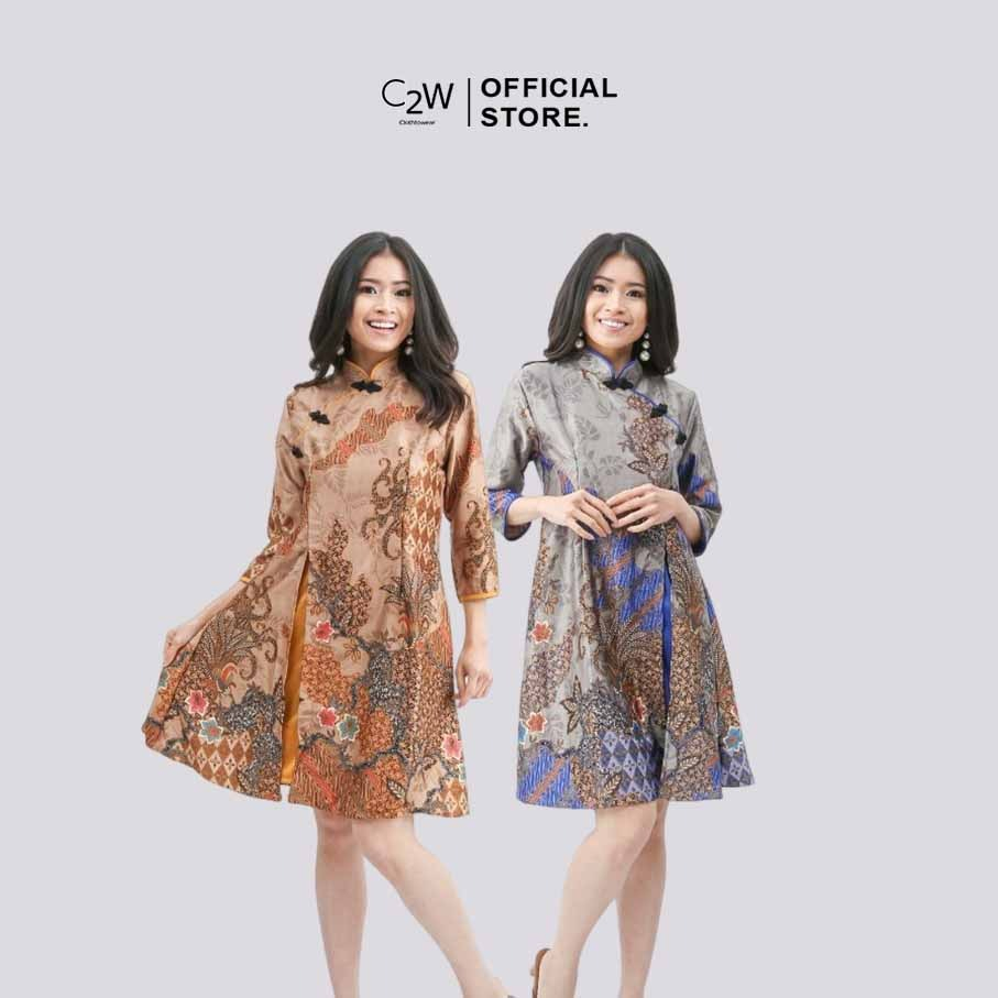 Batik 2025 cheongsam wanita