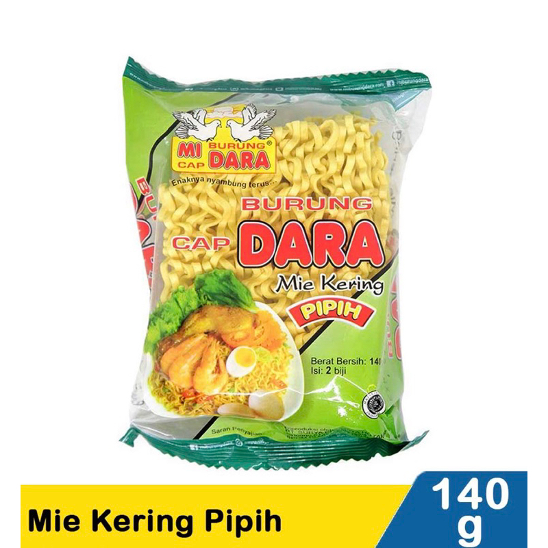 Jual Mie Burung Dara Pipih 140g Shopee Indonesia