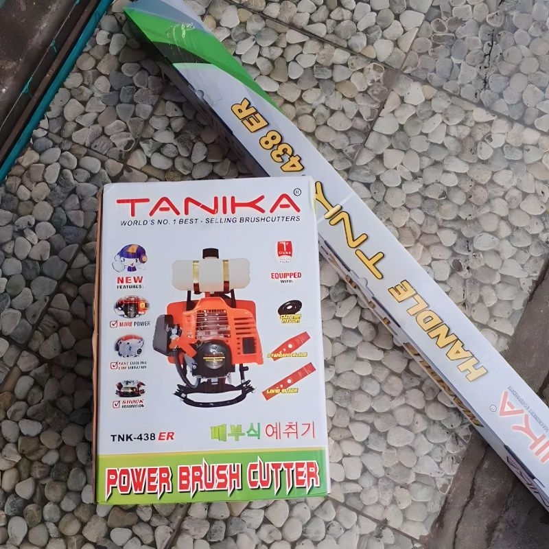 Jual MESIN BABAT PANGKAS RUMPUT TANIKA TNK 438 ER BRUSHCUTTER MESIN ...