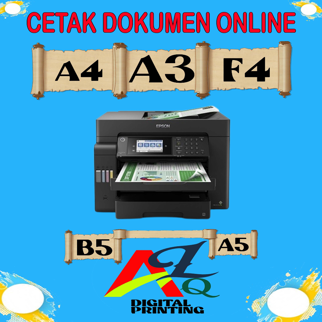 Jual PRINT / CETAK BUKU Cepat A4 80/85 Gsm, MURAH , CETAK DOKUMEN ...