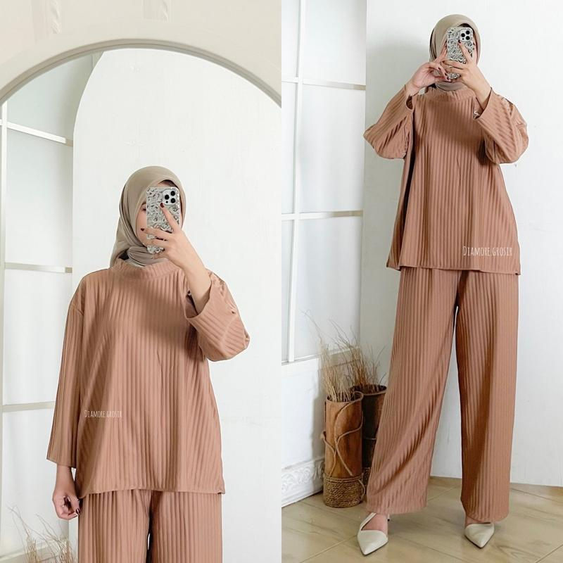 Jual ONE SET KNIT ZOORA / KNIT PREMIUM / ONE SET PREMIUM / ONE SET KNIT ...