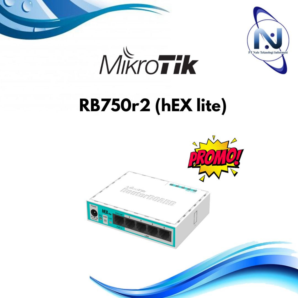 Jual MikroTik hEX lite RB750r2 | Shopee Indonesia