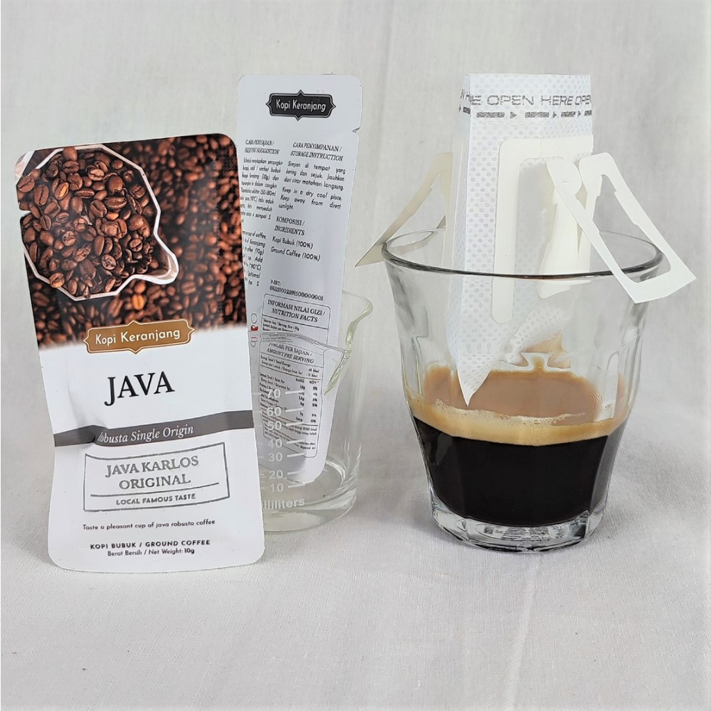 Jual Kopi Robusta Java Sachet Gr Shopee Indonesia