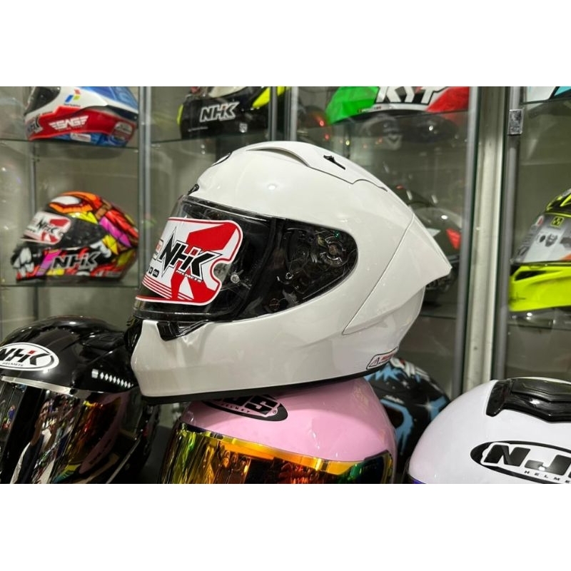Jual NHK GPR TECK STREET V2 SOLID HELM FULL FACE | Shopee Indonesia