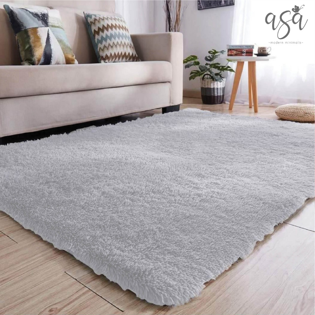 Jual KARPET BULU RASFUR ASA UK 150X90cm TEBAL TOTAL +-3,5cm ORIGINAL ...