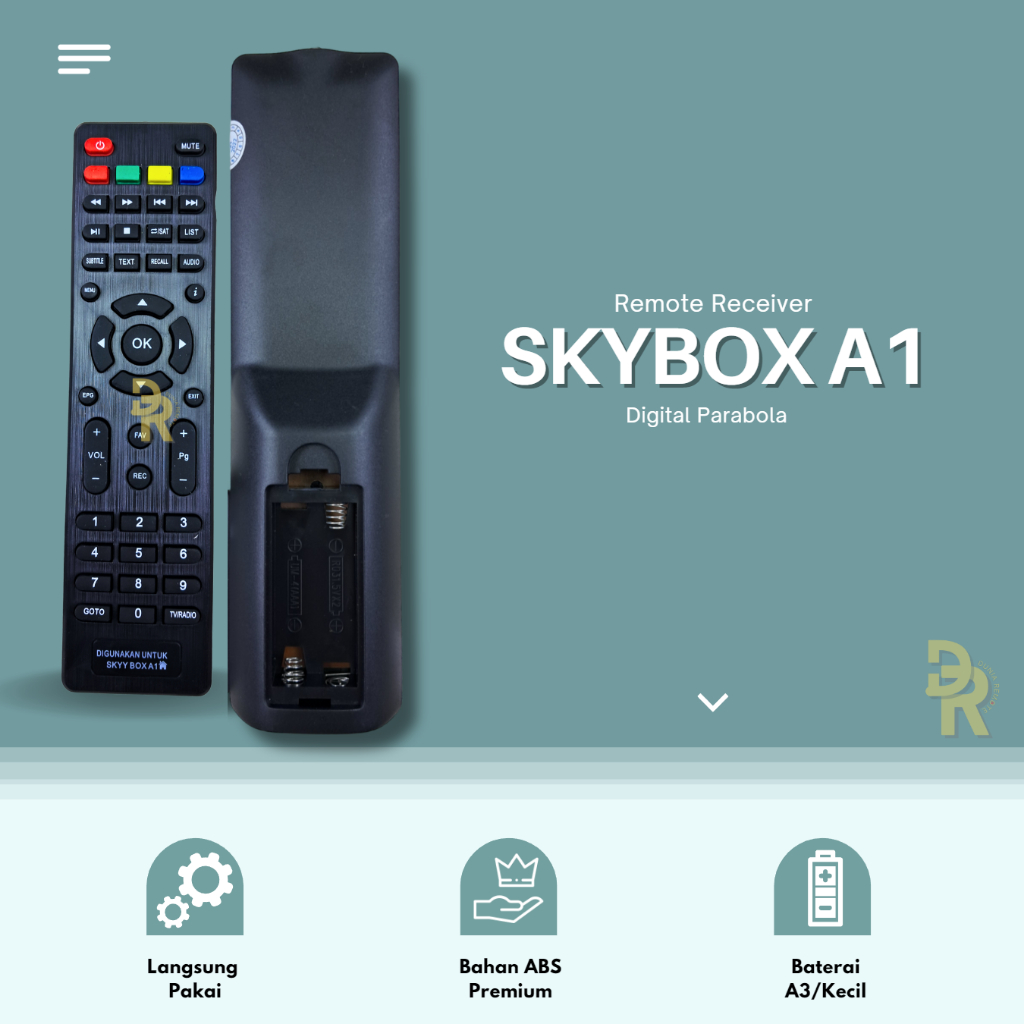 Jual Remot Remote RECEIVER PARABOLA SKYBOX A1 NEW / PLUS | Shopee Indonesia
