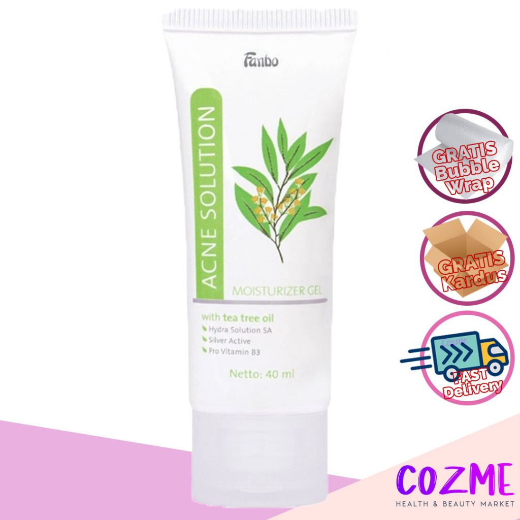 Jual FANBO Acne Solution Moisturizer Gel 40mL | Shopee Indonesia