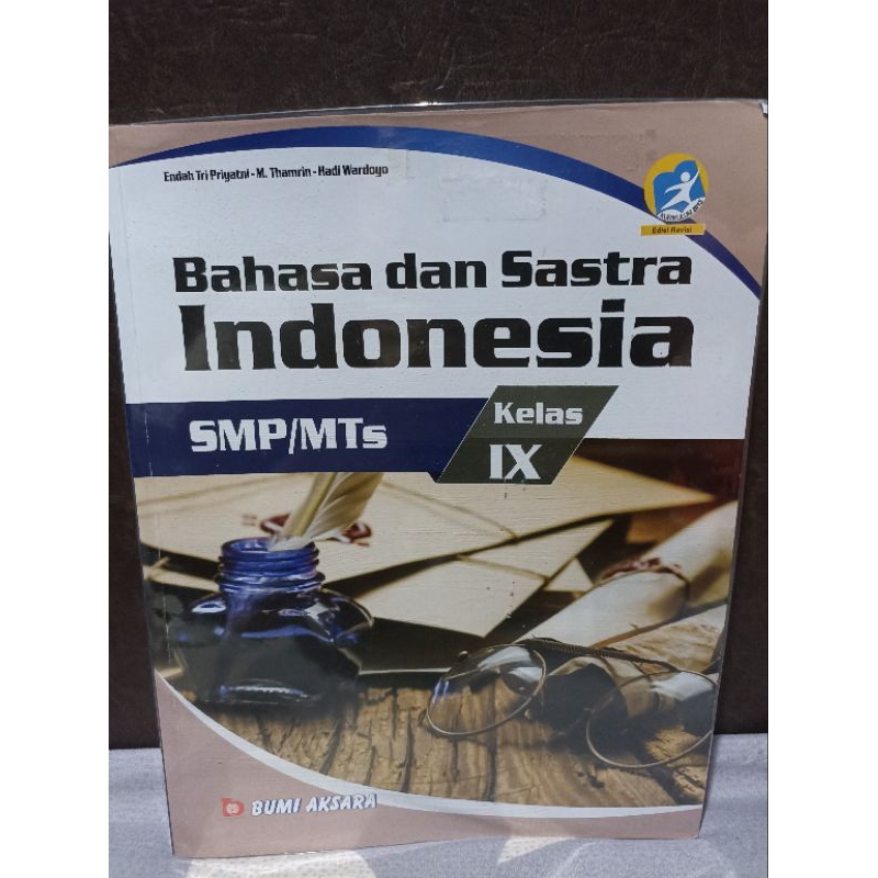 Jual Buku Bahasa dan Sastra Indonesia SMP Kelas IX - Bumi Aksara ...