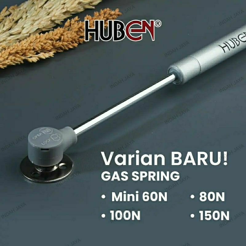 Jual Pegas Hidrolik Gas Spring Huben GS Mini 60N 80N 100N 150N | Shopee ...