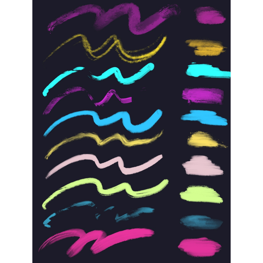 Jual Painterly v1 Brushes for Procreate BP0011 | Shopee Indonesia