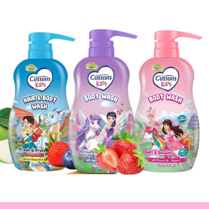 Jual Cussons Kids Body Wash Fresh/Soft/Naura 280ml | Shopee Indonesia