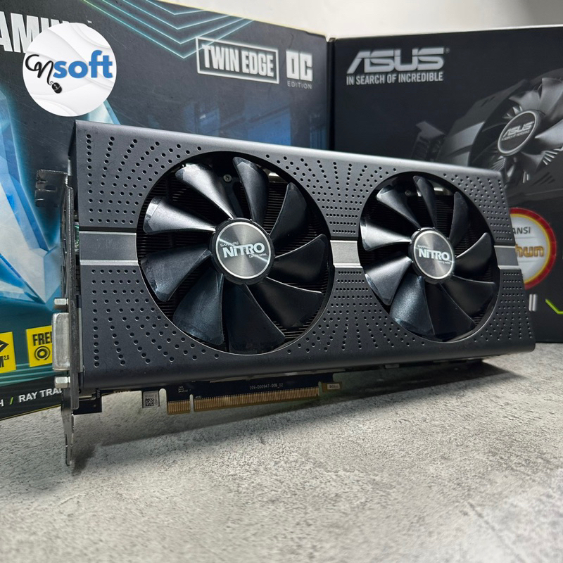Jual Sapphire Nitro Plus RX 580 4 GB GDDR5 RGB AMD Gaming Mulus no 570 ...
