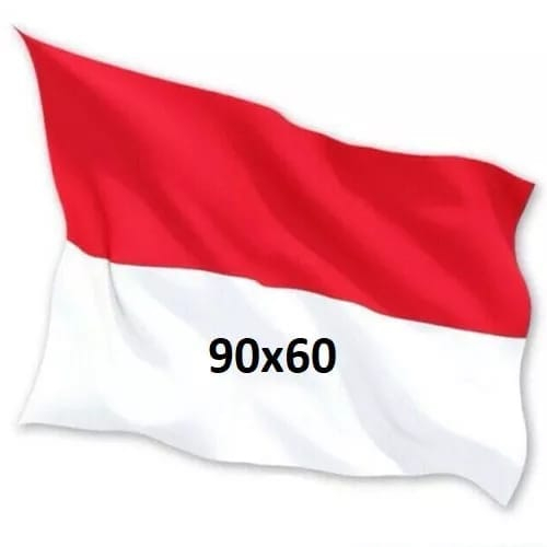 Jual Bendera Merah Putih 90x60 Cm Bendera Indonesia Bendera Rumahan Ukuran 90x60cm Merah 