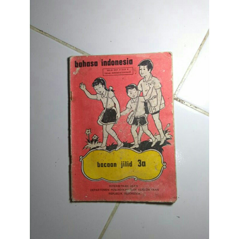 Jual Buku Peladjaran Jadul Bahasa Indonesia Jilid 3a Shopee Indonesia