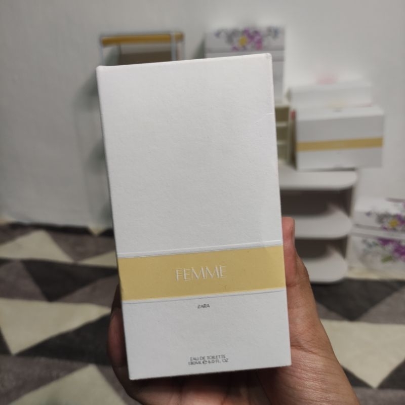 Jual ZARA edt parfum Femme 180ml | Shopee Indonesia