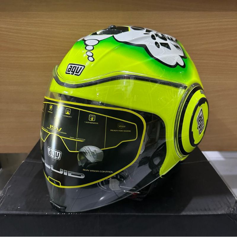 Casco moto Jet FLUID E2205 Top Misano 2011