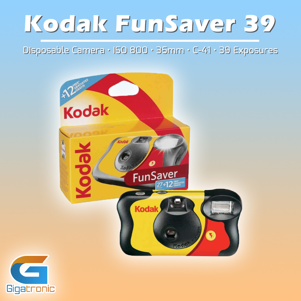 Jual Kodak Fun Saver / FunSaver Disposable Camera ISO 800, 39 exp