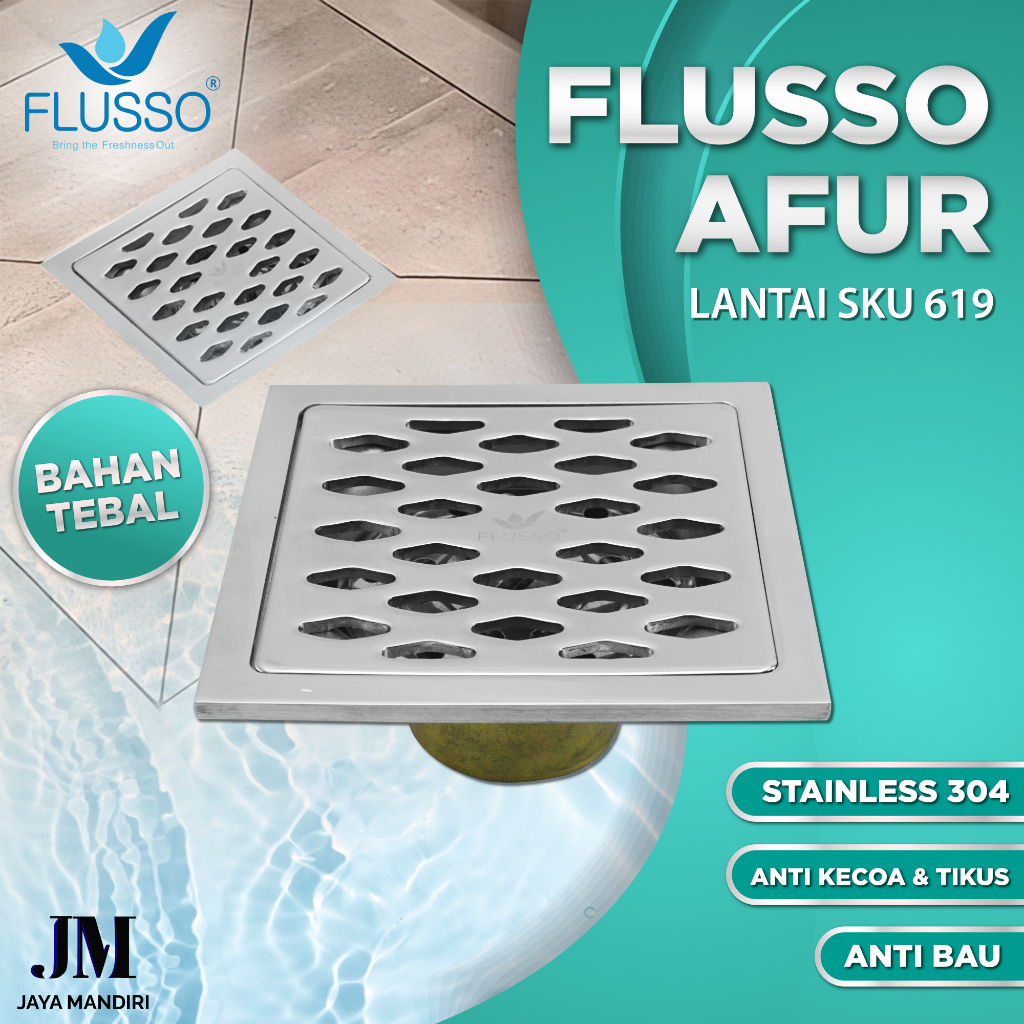 Jual Flusso Saringan Got Afur Lantai Saringan Air Stainless Steel Shopee Indonesia