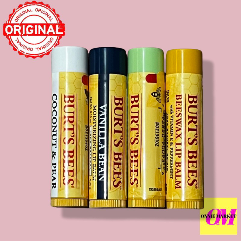 Jual ORIGINAL Burt's Bees Lip Balm burt burts Shopee Indonesia