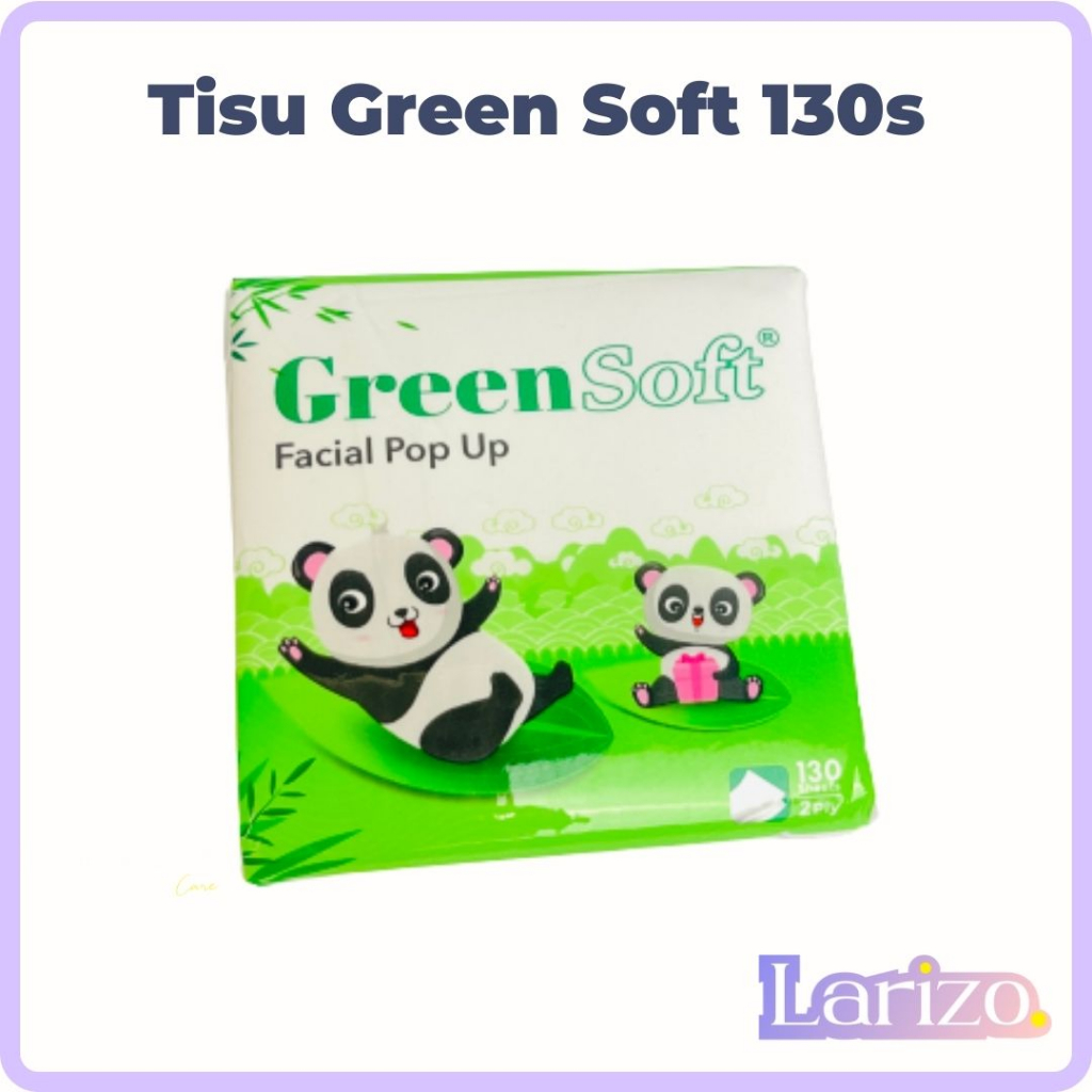 Jual Tisu Tissue Greensoft Pop Up [ Kotak BACA DESKRIPSI ] 130s ...