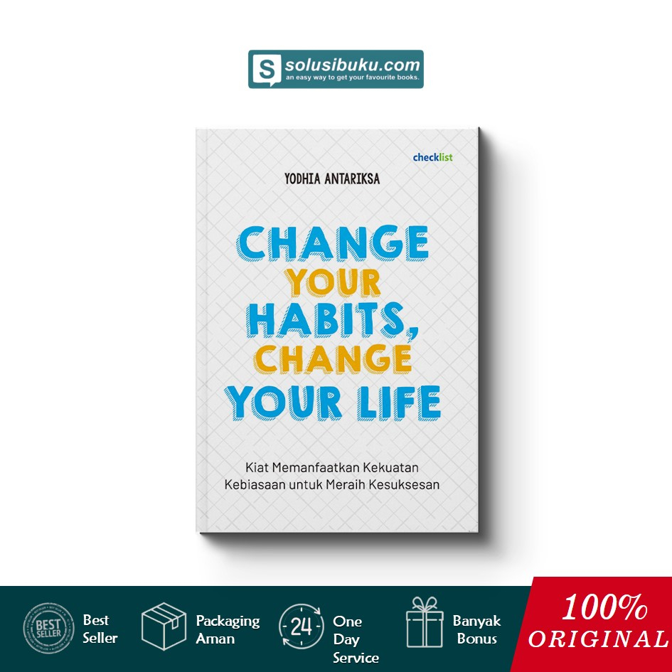Jual Buku Change Your Habits, Change Your Life (Checklist) | Shopee ...