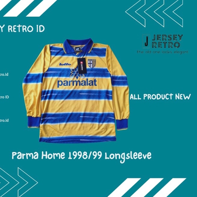 lotto - パルマAC 1998/99 1st 長袖 サイズL LOTTO CLASSIC BIG