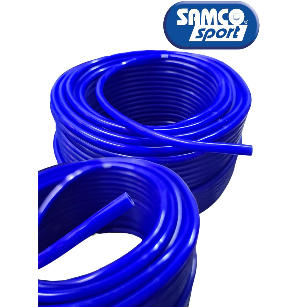 2 In Vacuum Hose 12mm (1/2 Inch) Silicone Vacuum Hose Tubing - 3ft Length, Blue, High Temp Flexible Blue Stripe Hose - Foto 9