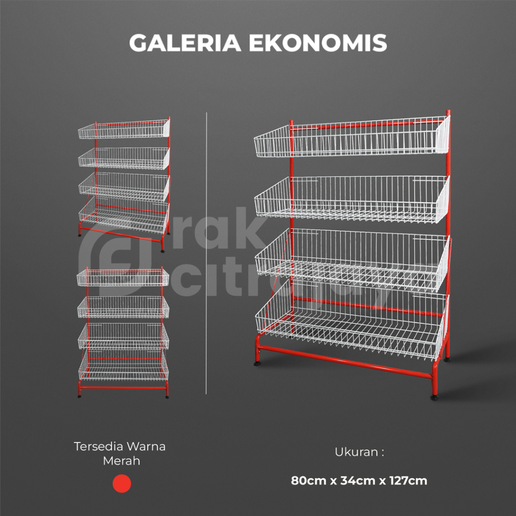Jual GALERIA RAK TOKO DISPLAY SNACK CIKI JUMBO SERBAGUNA | MELODY/MARGO ...