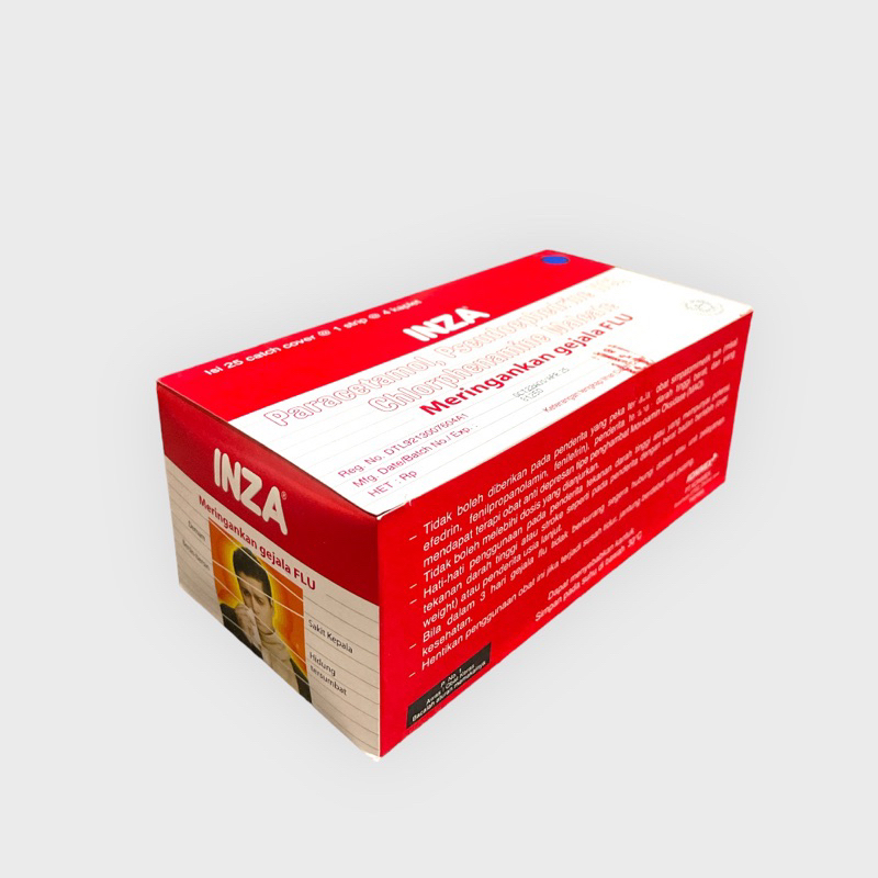 Jual Inza 1 Box Isi 25 Strip | Shopee Indonesia