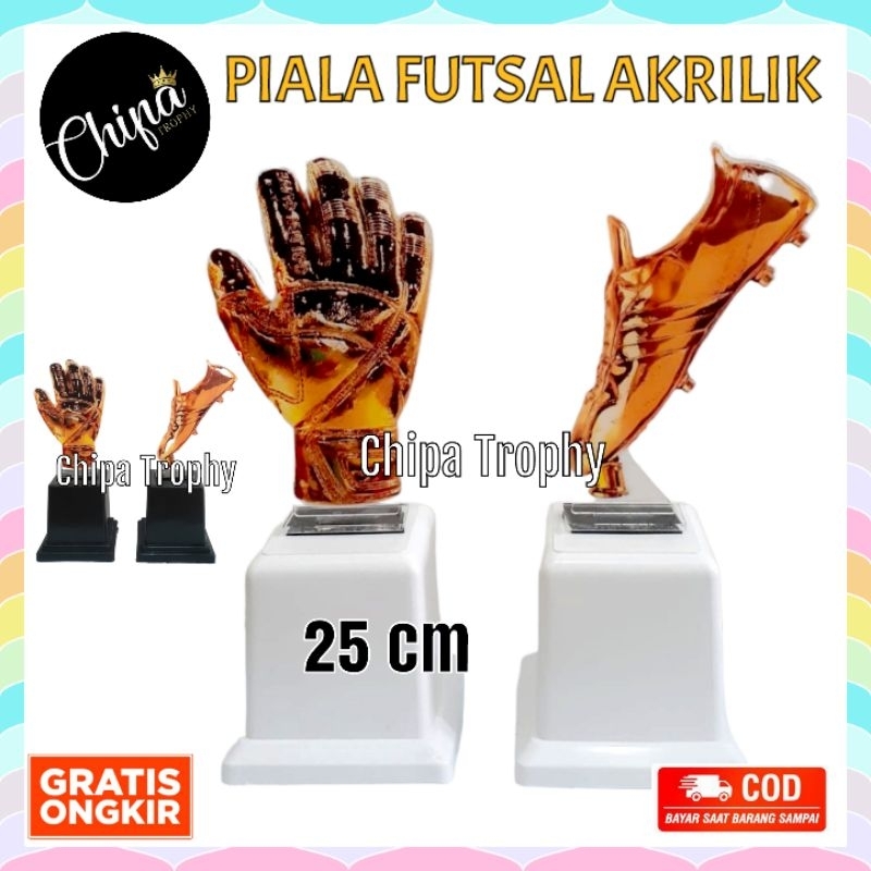 Jual Piala Futsal Akrilik Best Keeper Best Player Shopee Indonesia